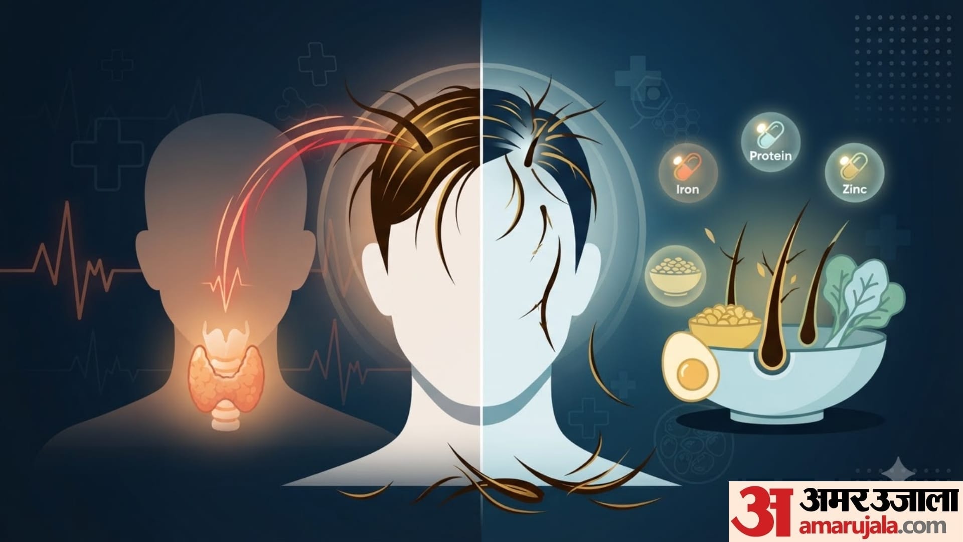 causes of hair fall in hindi mere baal kyon jhad rahe hain