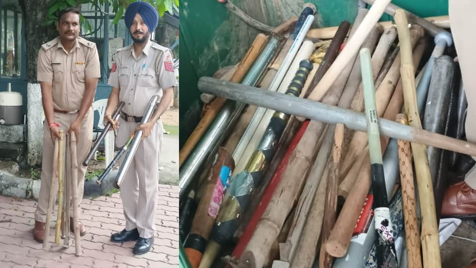 PU Student Elections Sticks, hockey sticks found in vehicles convoys of Thar SUV start appearing