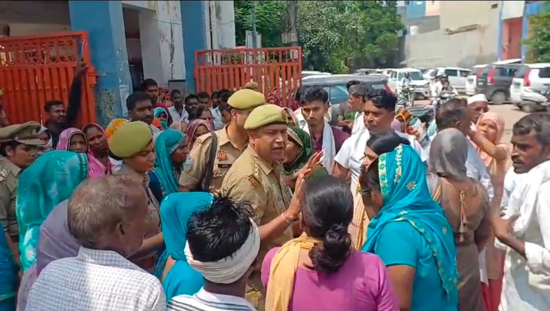 Baghpat: Family Protests at SP Office Seeking Arrest of Accused in Neeraj Death Case