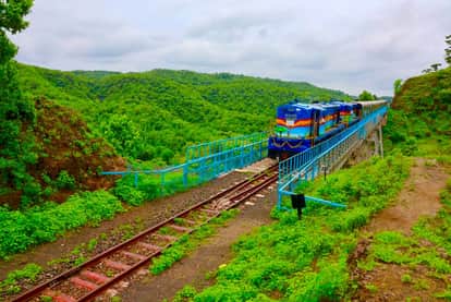 Indore News: The 155-year-old Mhow-Kalakund meter-gauge track offers a memorable journey amidst rivers, mounta