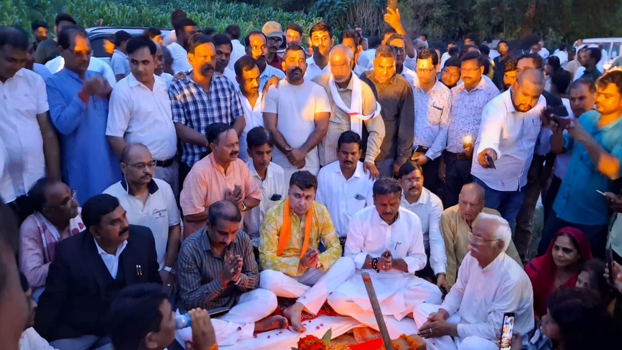 Traffic in the 'City of Sangam' set to gain new momentum; groundbreaking ceremony held for the four-lane Ganga