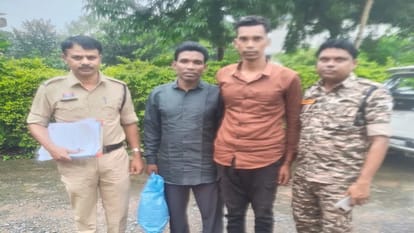 पुलिस के गिरफ्त में आरोपी