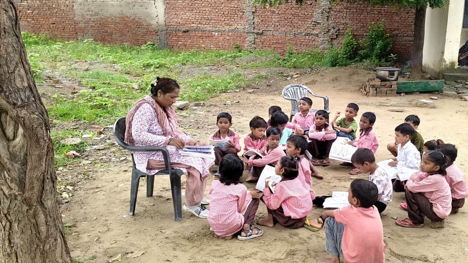 plight of government schools in Hathras