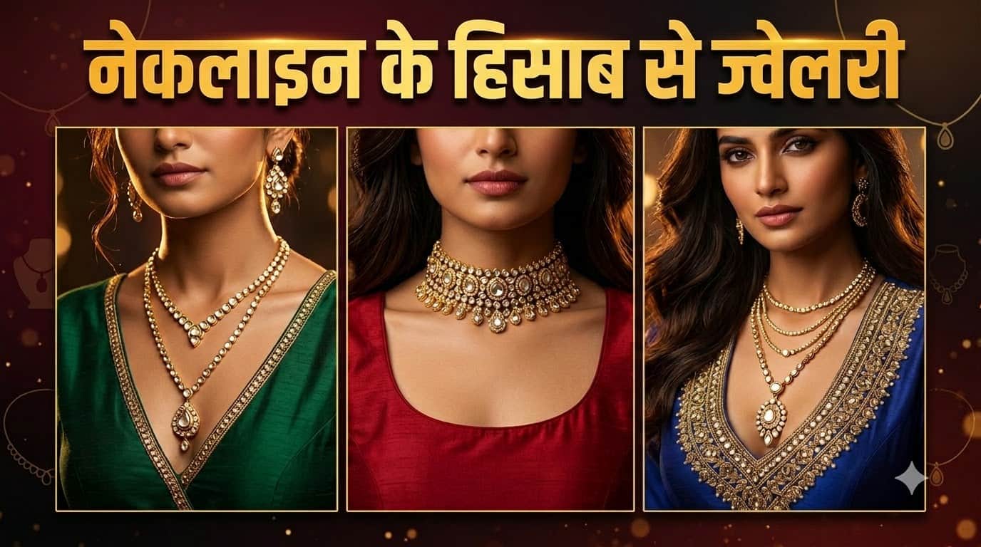 आउटफिट के साथ ज्वेलरी
