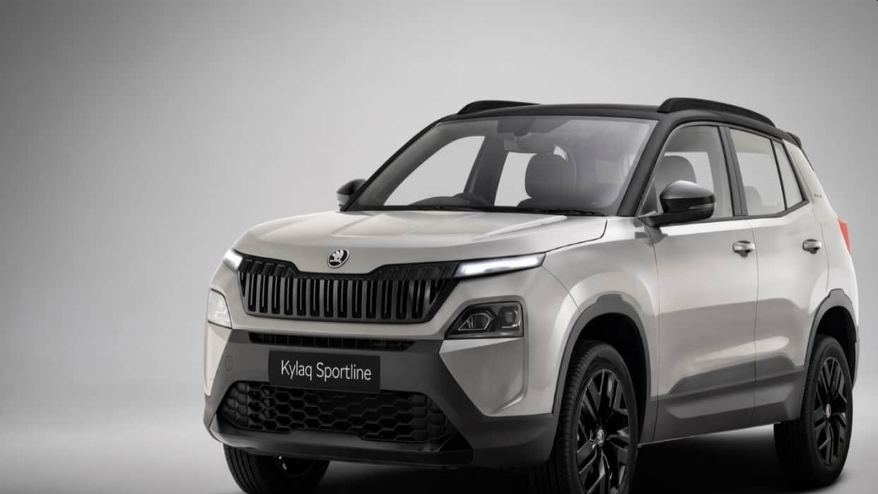 Skoda Kylaq Sportline, Sportier Look, Blacked-Out Styling in New SUV