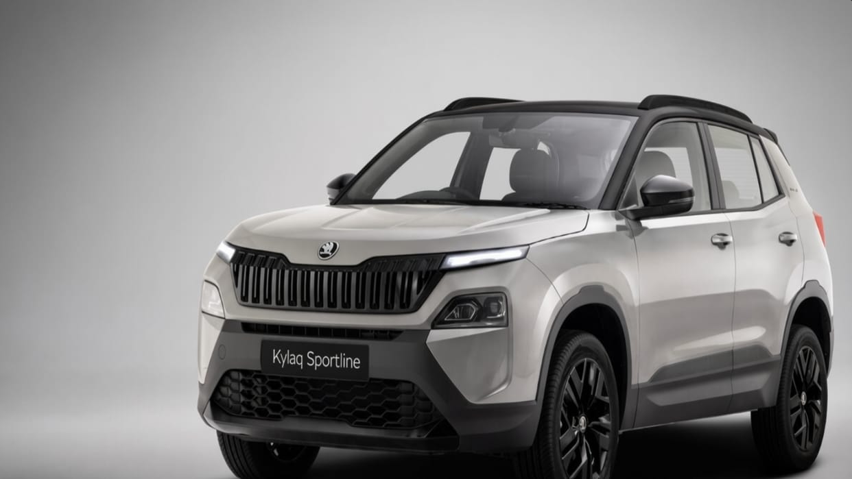 Skoda Kylaq Sportline, Sportier Look, Blacked-Out Styling in New SUV