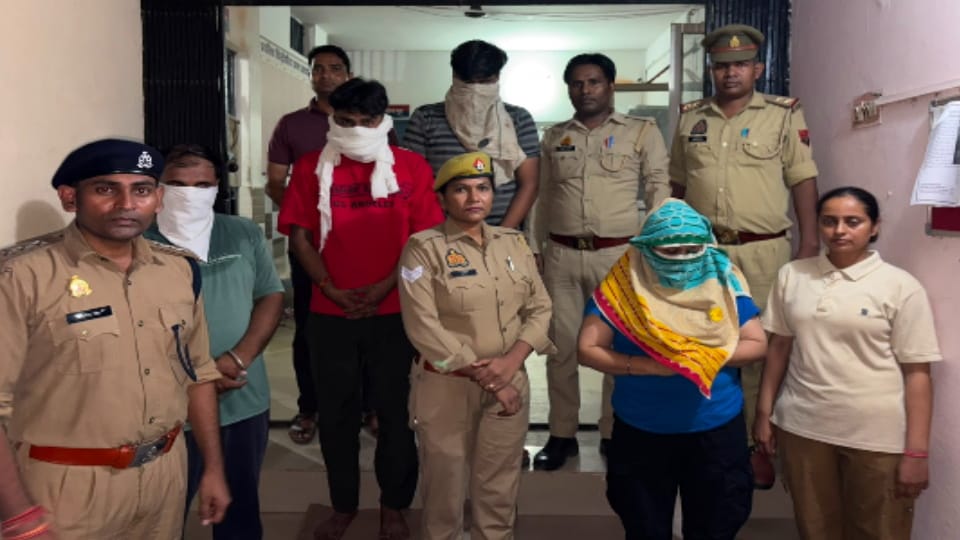 Shamli: Police Raid Hotel, Four Arrested Including Woman in Immoral Trafficking Case
