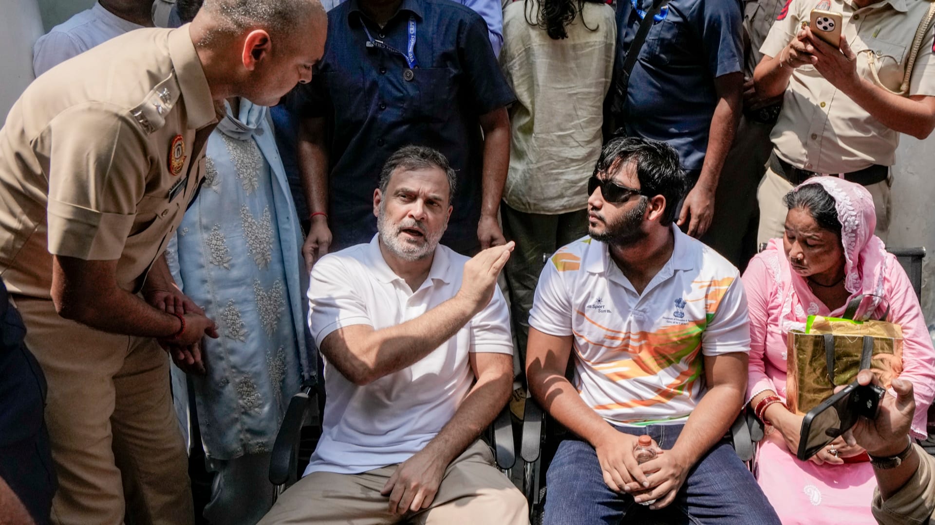 sahil lochab visit police station daily Rahul gandhi turned the game by FIR