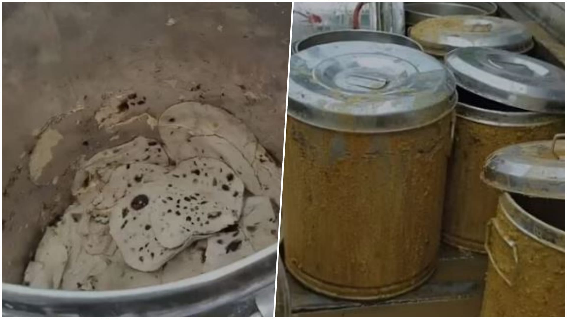 घटिया मिड-डे मील पर बवाल