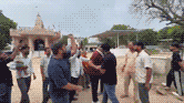 rampura school inspection cjp workers protest bjp ashutosh ranka jaipur