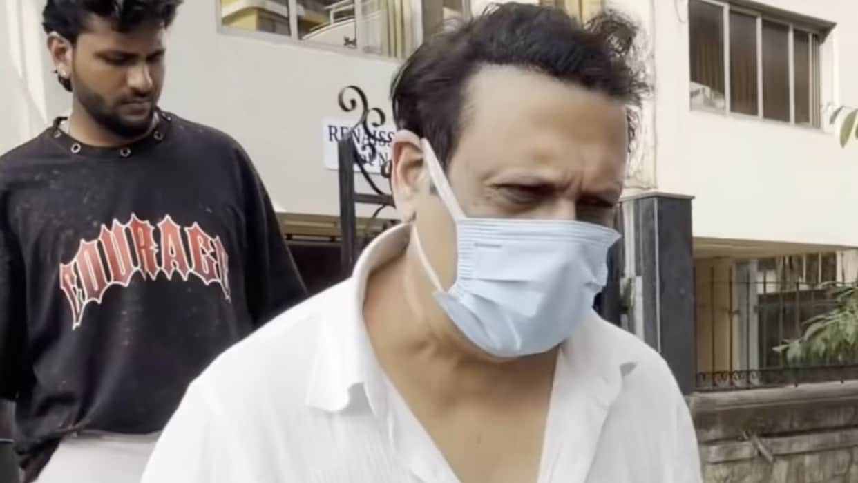 Govinda Spot Outside Hospital Video Goes Viral Amidst Rift With Wife Sunita