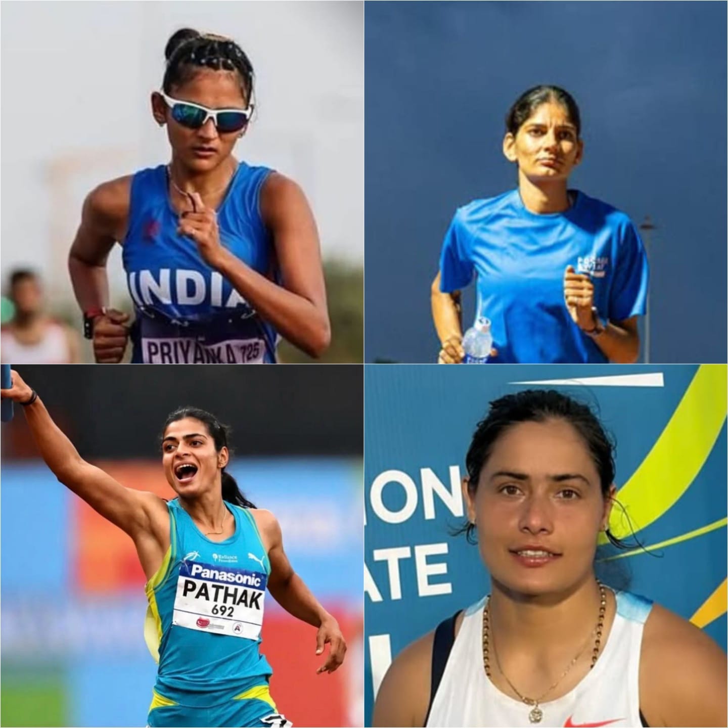 एशियन गेम्स सूची में शामिल मेरठ की चार महिला एथलीट़्स