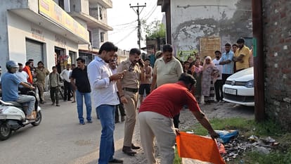 Body of newborn found in garbage at Dhauliya, Bari Brahmana.