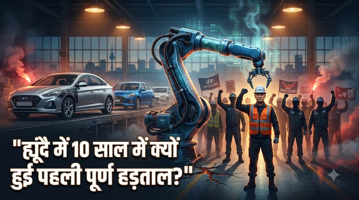Hyundai Workers Stage First Full Strike in 10 Years Over Wages, Retirement Age and AI Job Concerns