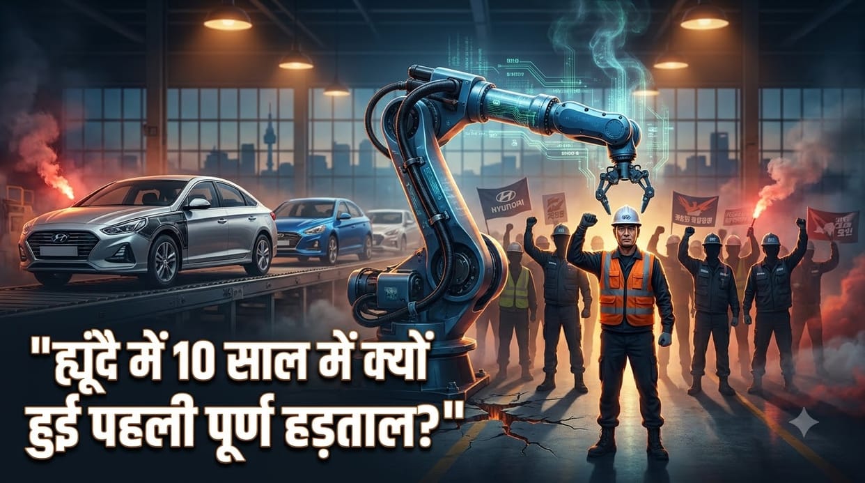 Hyundai Workers Stage First Full Strike in 10 Years Over Wages, Retirement Age and AI Job Concerns