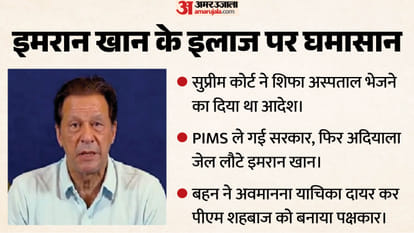 इमरान खान के इलाज पर बवाल