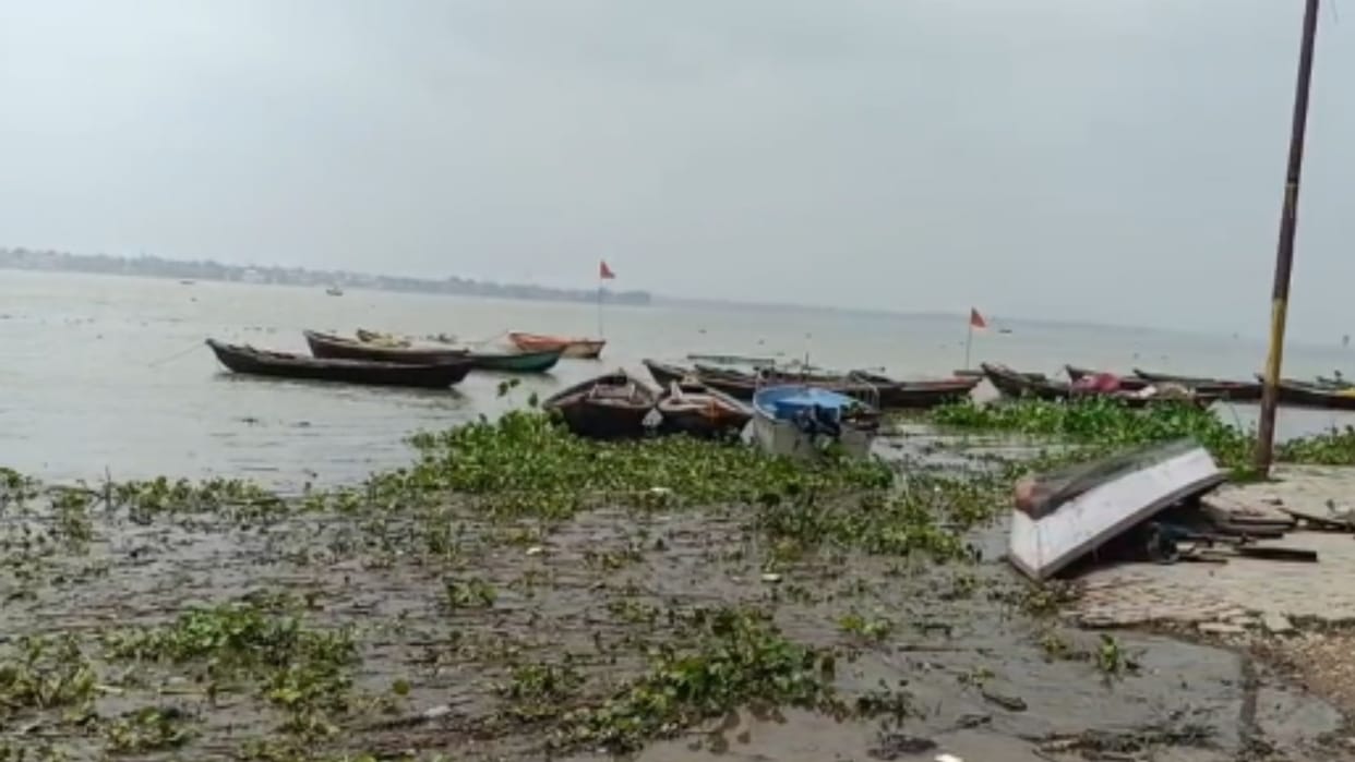 Floods in Prayagraj: Ganga-Yamuna water levels rise in Naini and Jhunsi; water enters monasteries