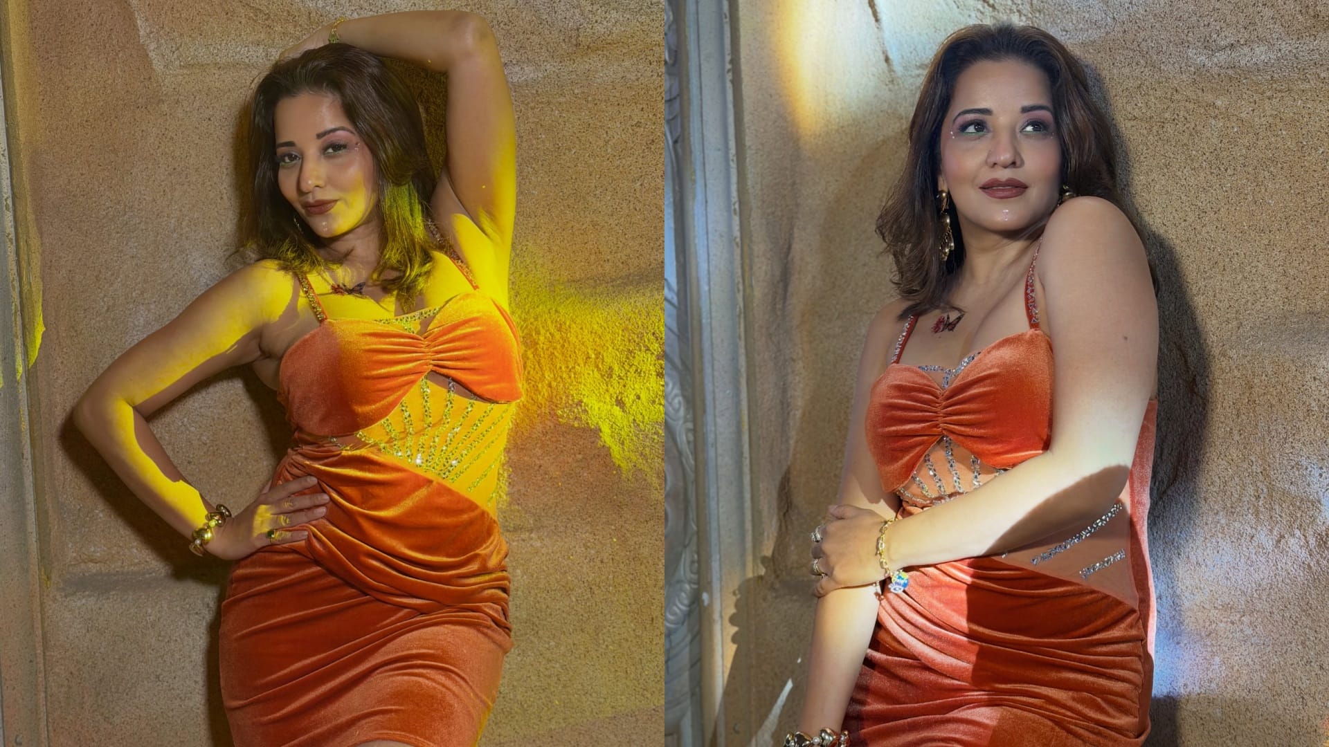 Monalisa shared photos in stylish look fans like her new tattoo see latest pics