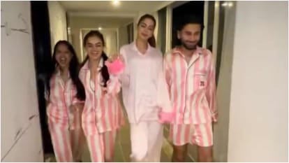 Ruhaanika Dhawan khushi kapoor Orhan Awatramani aka Orry nailed the weekend shares stunning photos with fans