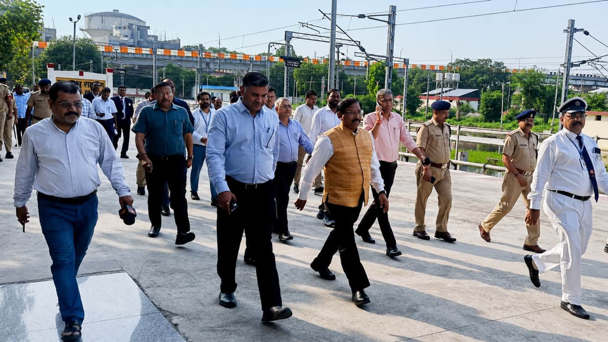 Rambagh Railway Station: GM lashes out at officials over rail tracks remaining submerged for five days