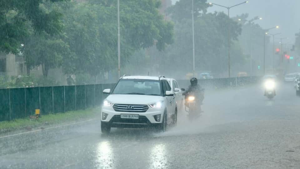 Rain thunderstorms forecast for chandigarh panchkula mohali