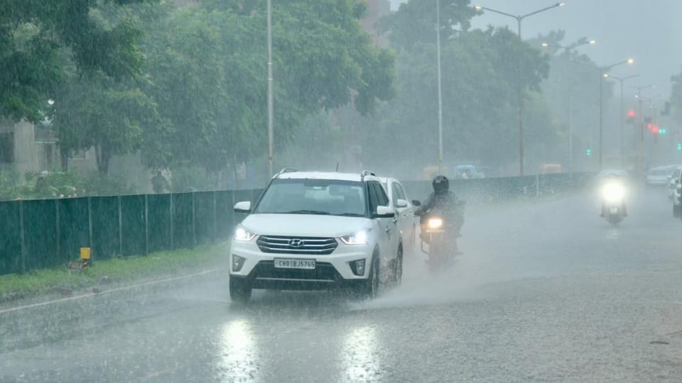 Rain thunderstorms forecast for chandigarh panchkula mohali