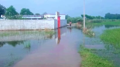 Floodwaters enter settlement 58 bighas of pointed gourd crop destroyed water level drops by seven centimeters