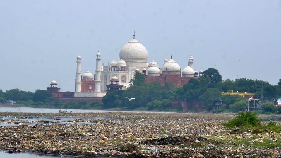 Open Drains Near Taj Mahal Mar Agra’s Tourism Image