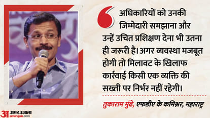 तुकाराम मुंढे, एफडीए के कमिश्नर, महाराष्ट्र