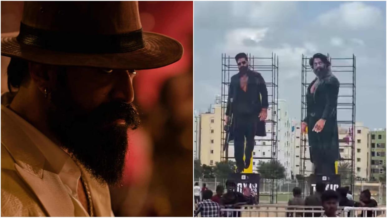 Rocking Star Yash Upcoming Movie Toxic Pre Release Event in Hyderabad at Mallareddy University