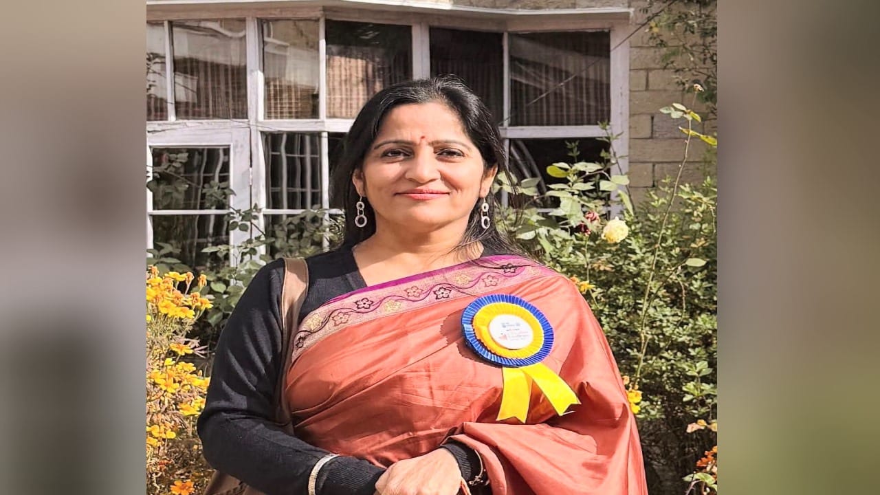 टिहरा स्कूल की मंजरी वी महाजन।