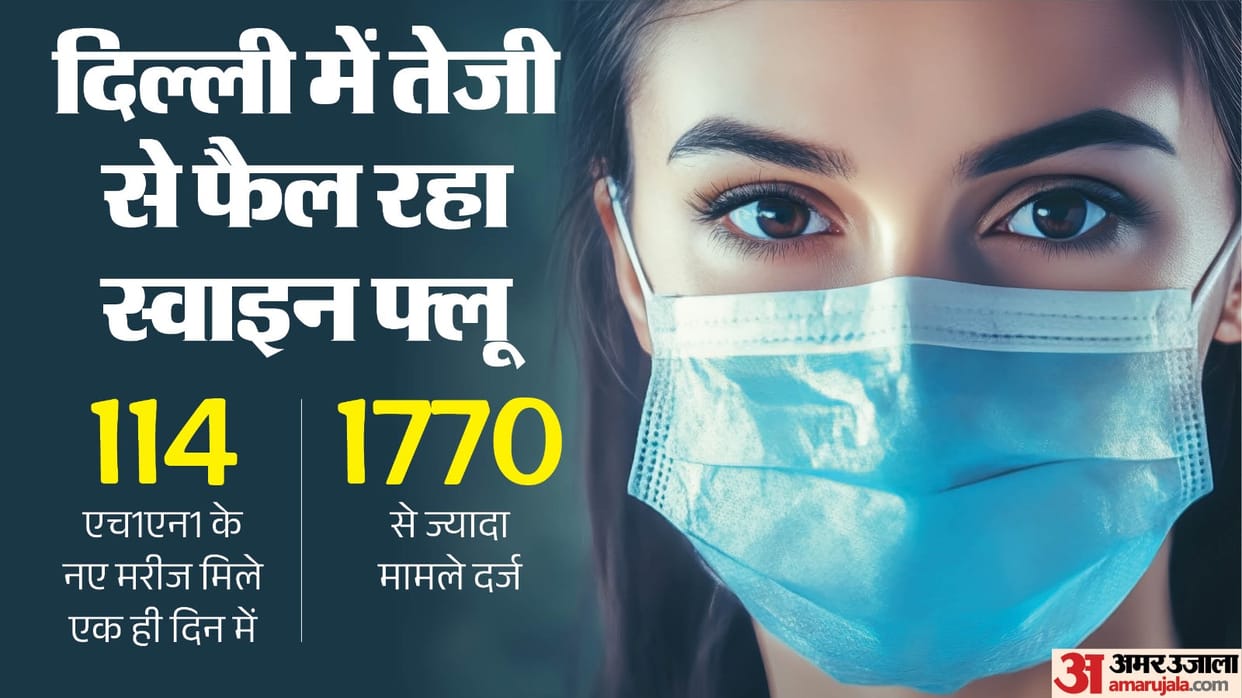 Swine Flu Cases Rise in Delhi: Over 1770 H1N1 Cases Reported Know Symptoms Precautions All Details