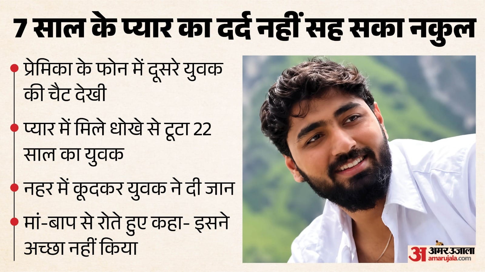युवक ने नहर में कूदकर दी जान