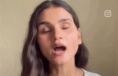 Indore News: Young woman who posed while lying on a zebra crossing apologizes; police say action will be taken