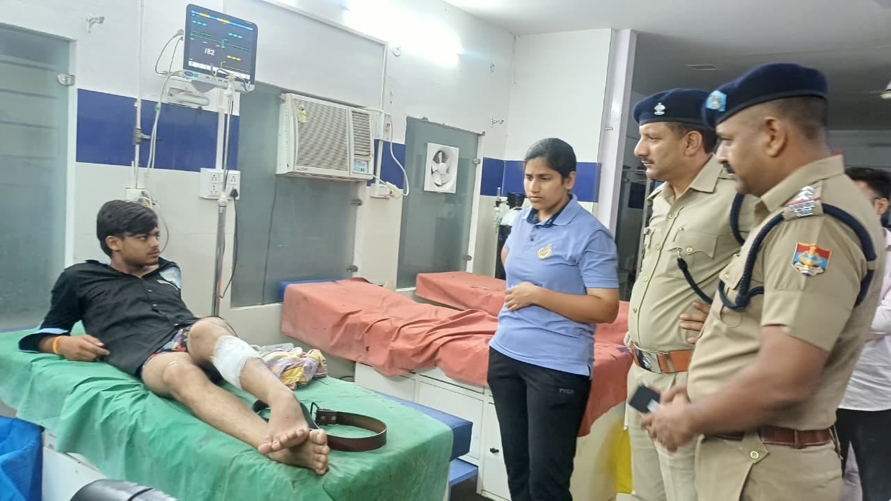 अमन हत्याकांड के आरोपी के पैर में लगी गोली