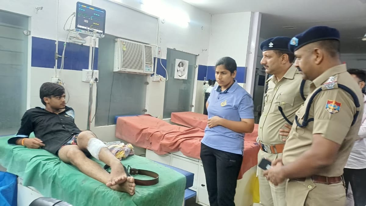 अमन हत्याकांड: वारदात में शामिल बदमाशों और पुलिस के बीच मुठभेड़, एक आरोपी के पैर में लगी गोली, दो और दबोचे