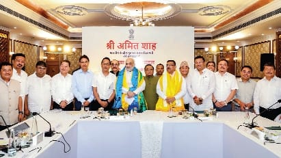 Chicken Neck Security impregnable three-tier security framework in India Home Minister Amit Shah review meet