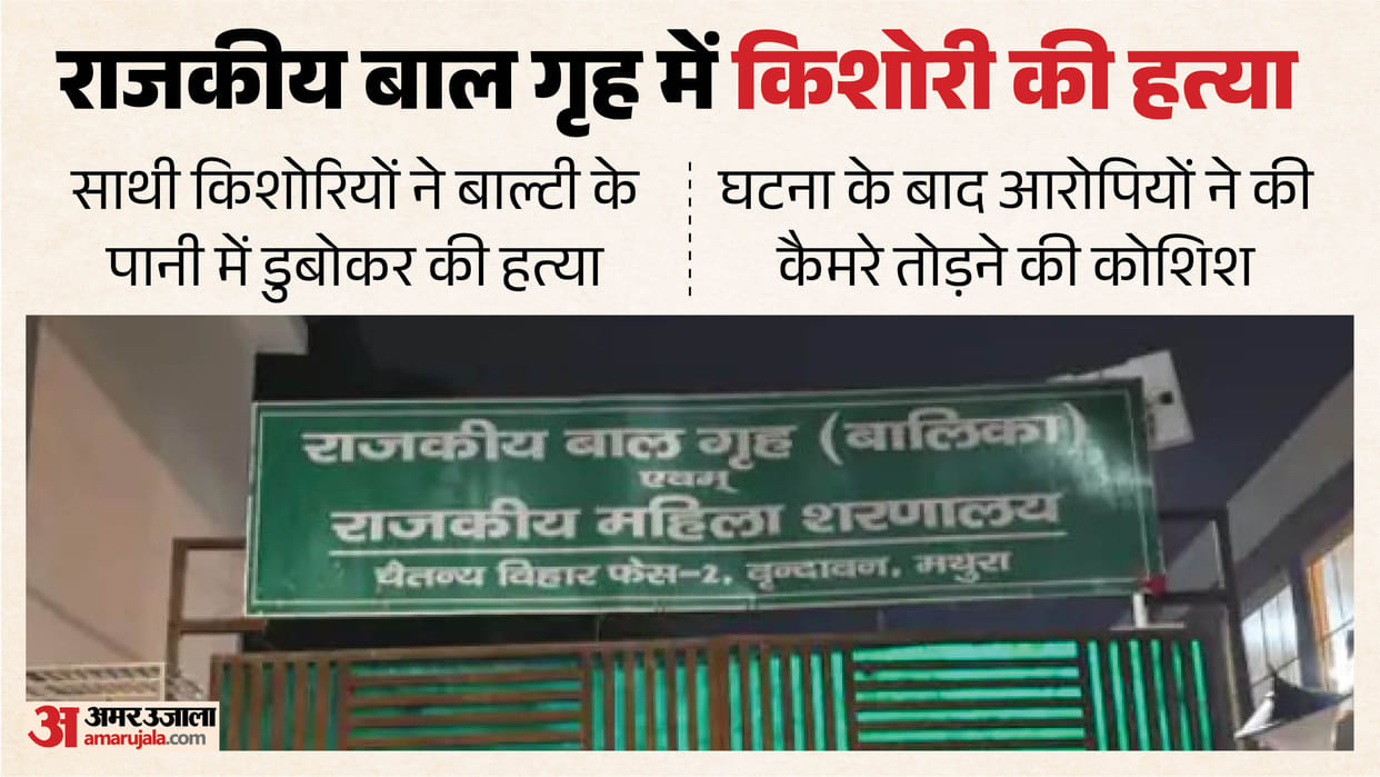 Murder of friend at UP girls shelter home Both teenagers spent 40 minutes in bathroom victim drowned to death