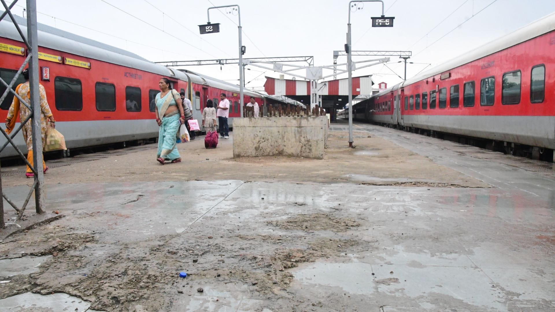 Banaras station ranks number one in CAG report fails on amenity standards platform flooring is broken