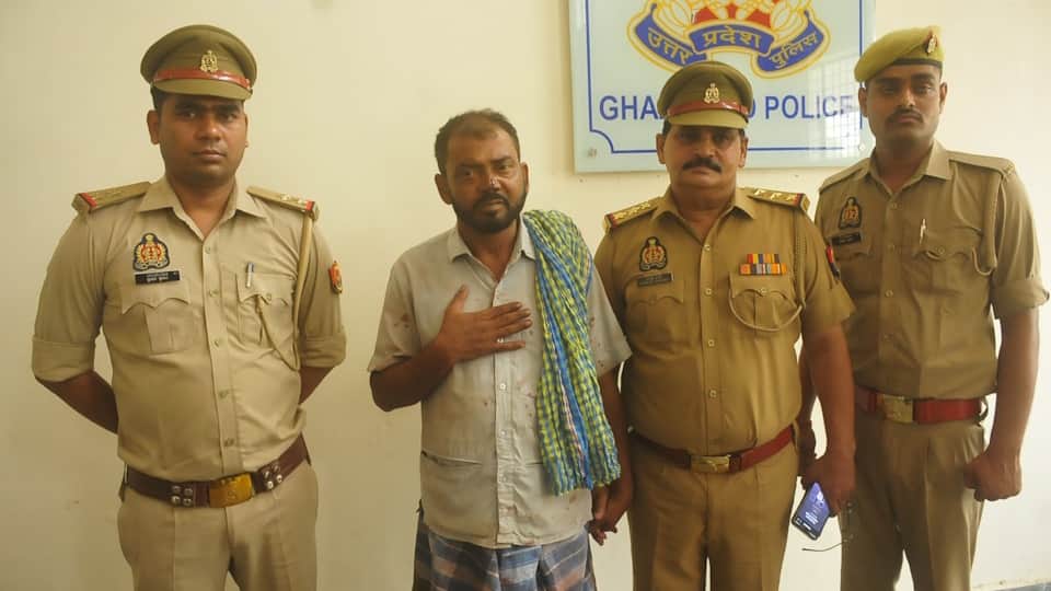 Depressed man kills wife and elder daughter in Ghaziabad see photos