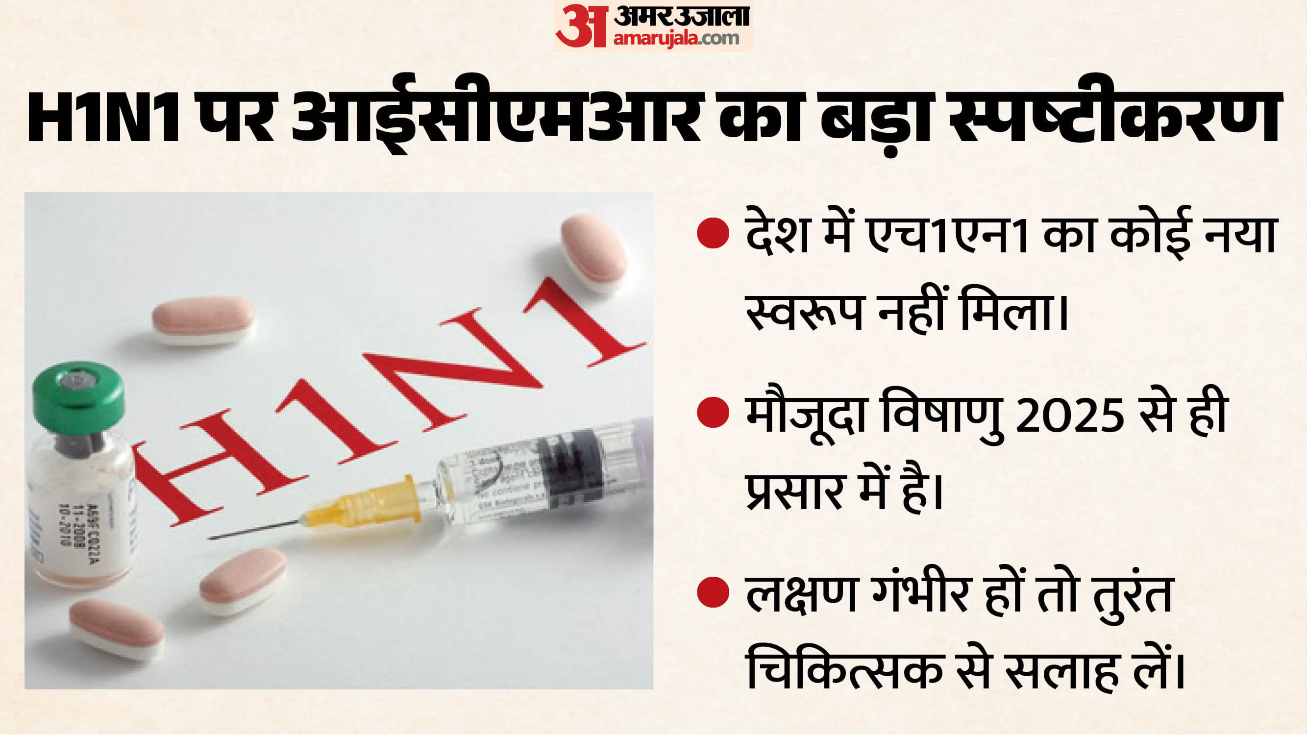 ICMR says no new strain of  Influenza A H1N1 found and no cause for panic why it is circulating fast