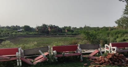 करोड़ों की लागत से बने अमृत सरोवर बदहाल