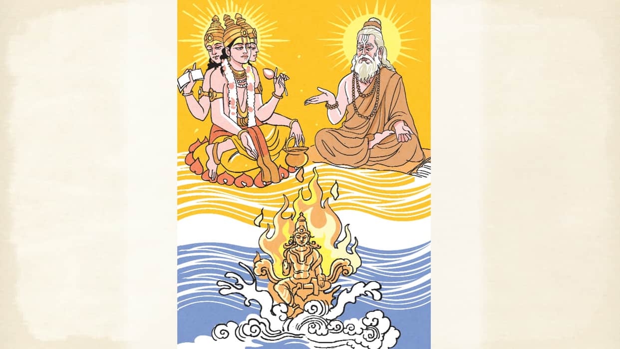 maharshi urva how did he give birth to son know the story