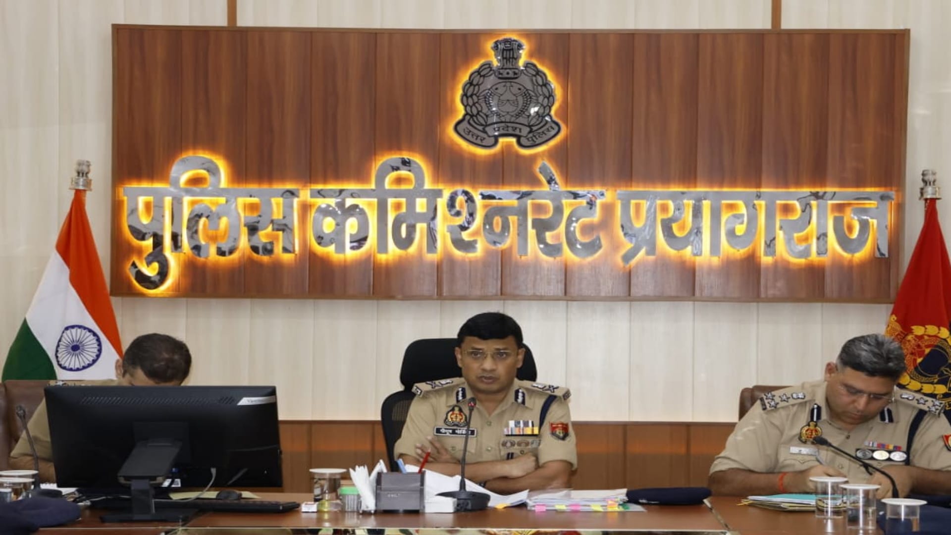 पीयूष मोर्डिया, पुलिस कमिश्नर प्रयागराज।
