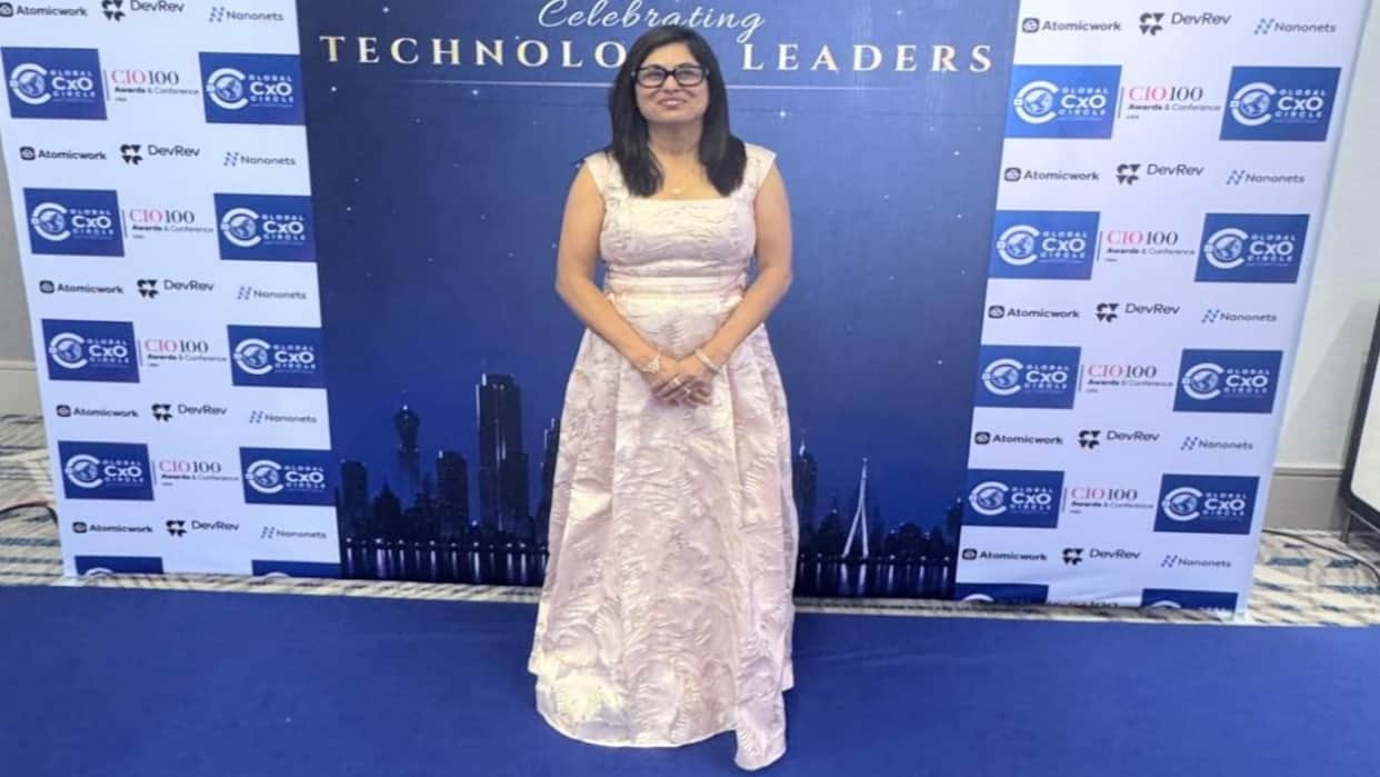 Dharamshala: Deepa from Jawahar Nagar receives Top 100 Global CIO Award in the US.