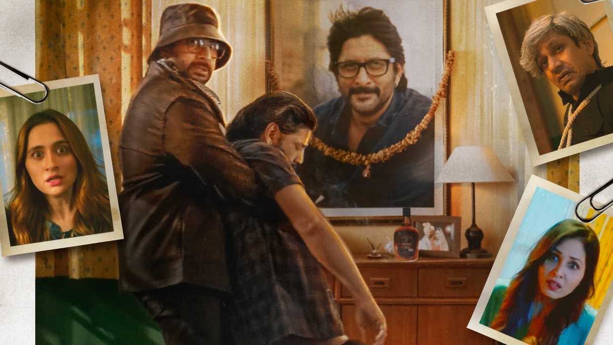 film jeevan bheema yojna poster released featuring arshad warsi in double role