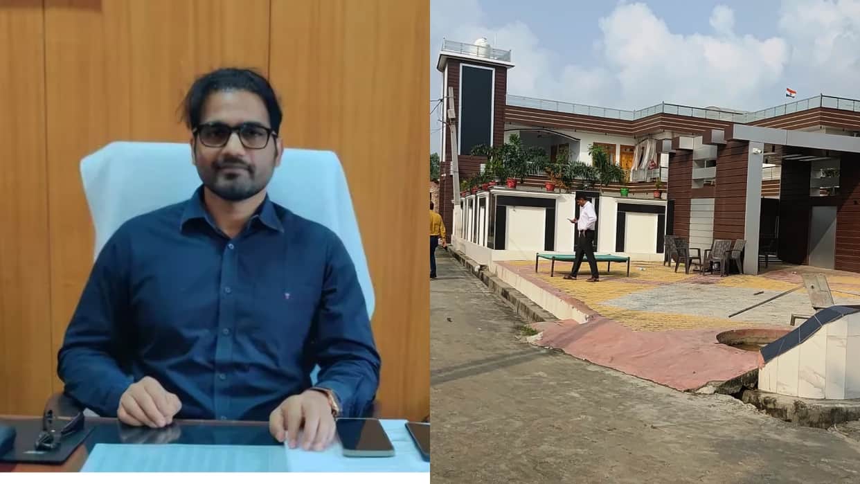 ED raid at IAS officer Gyanendra Kumar Gangwar house in Bareilly