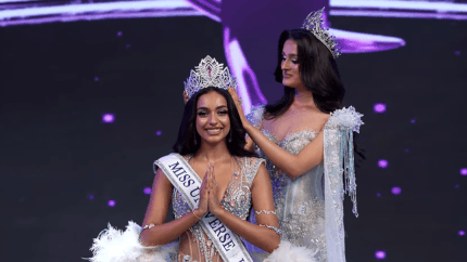Miss Universe India 2026 Grand Finale Kaziah Liz Mejo Wins Crown Vaishnavi Tejashwini Anushri Anubha in Top 5
