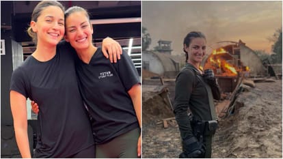 South African stunt performer Nadine Theron shares Bts of shraddha kapoor stree 2 and Alia Bhatt film ALPHA