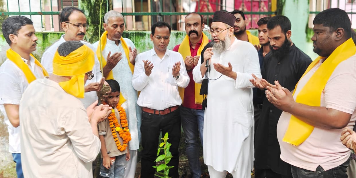 Tree Plantation Drive Held in Sujatganj on Eid Milad-un-Nabi for Environmental Awareness